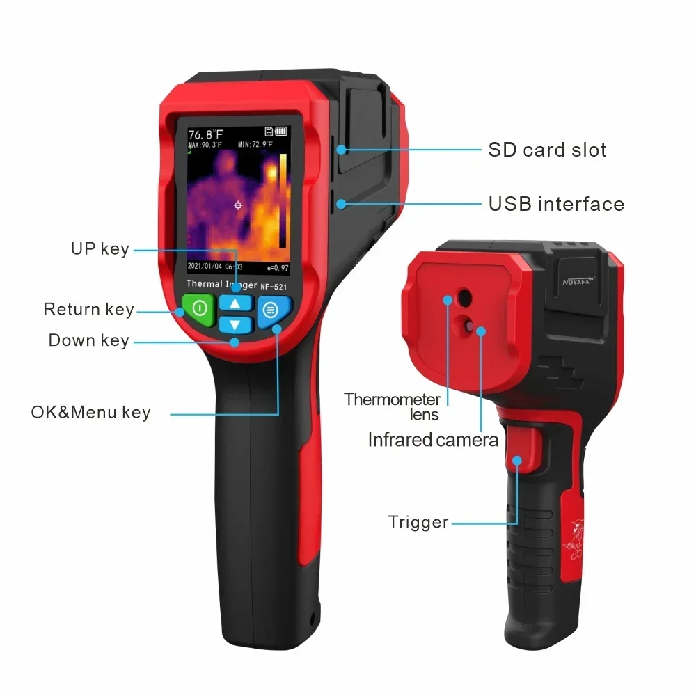 Wärmebildkamera Infrarot-Wärme – Nf 521 Thermal Imaging Camera Bewertung und Preis